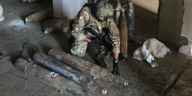 Sas Timlerimiz 11 Adet Patlamamış Uçak Mühimmatını İmha Etti