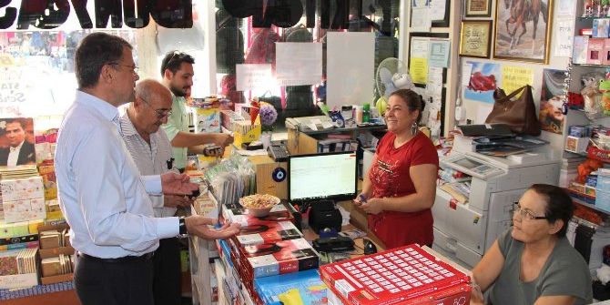 Başkan Turgut Esnafın Sorunlarını Dinledi