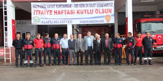 Alaplı Da İtfaiye Haftası Kutlandı