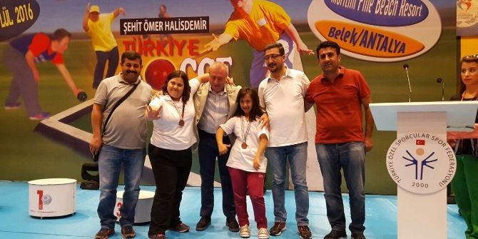 Adıyaman’ın Özel Sporcuları Türkiye Üçüncüsü Oldu