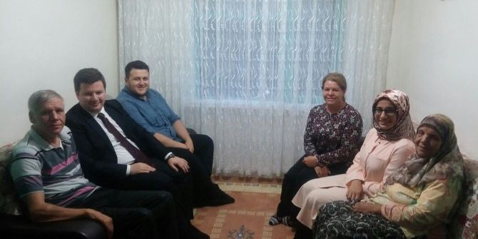 Ak Parti Gençlik Kolları Üyelerinden Gazilere Ziyaret