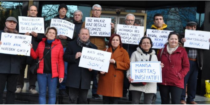 Manisa’da Katı Atık Tarifesi Eylemi !