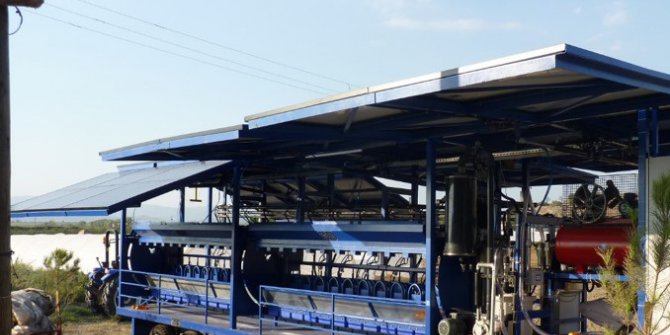 Gezen Hibrit Sağım Sistemi