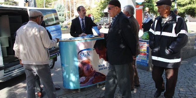 Aksaray’da Sgk’dan Yapılandırma Standı