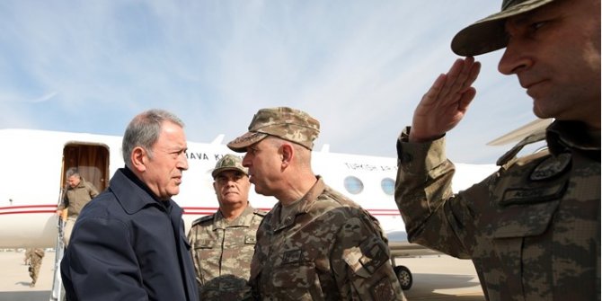 Bakan Akar Ve Komutanlar Hatay’da