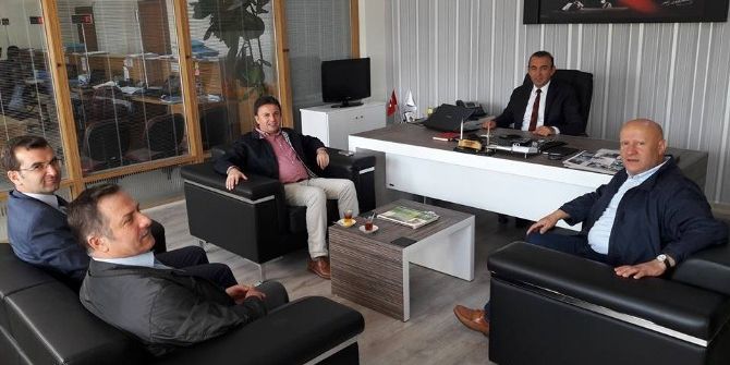 Başkan Uçar’dan Müdür Aydın’a Ziyaret