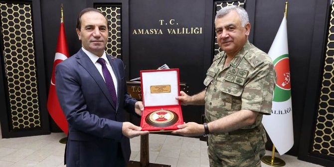 Korgeneral Bekiroğlu’ndan Vali Işık’a Ziyaret