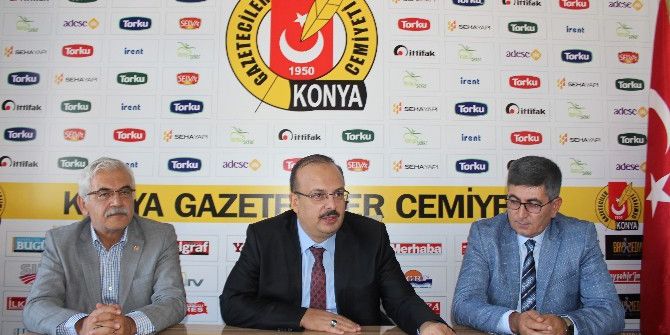 Vali Canbolat, Gazeteciler Cemiyeti’ni Ziyaret Etti