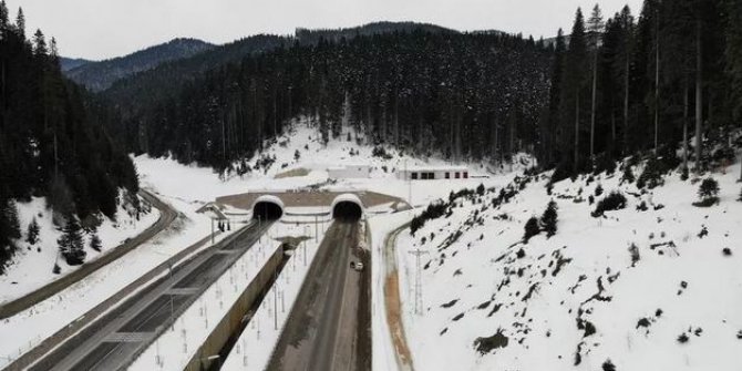 Ilgaz Dağı artık 8 dakikada tünelle aşılıyor
