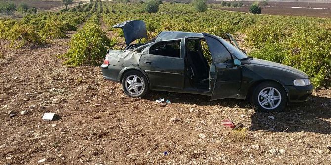 Otomobil Takla Attı: 3 Yaralı