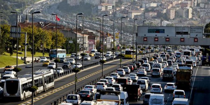 İstanbul trafiğinde 'koronavirüs' yoğunluğu