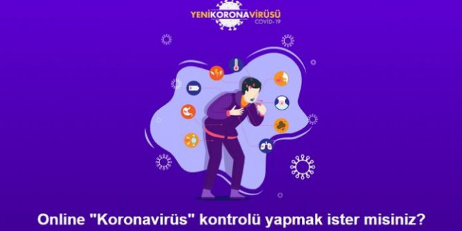 Online koronavirüs testi nasıl yapılır, Sağlık Bakanlığı Online Koronavirüs Testi Sayfası