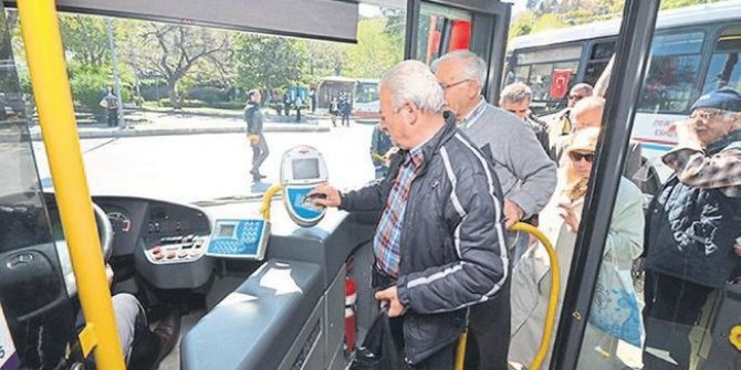 Ankara' da 65 yaş üstü ücretsiz ulaşım durduruldu