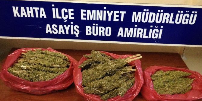 Kahta’da Uyuşturucu Operasyonu