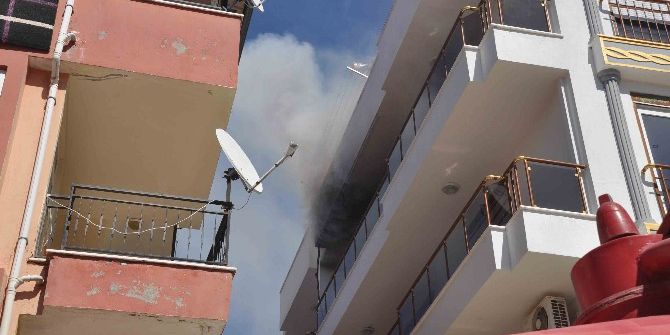 Manavgat’ta Korkutan Yangın