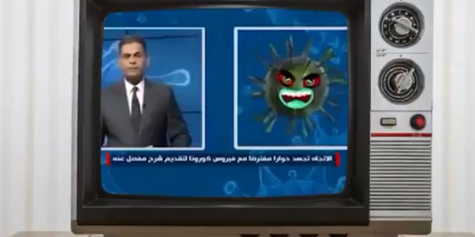 Koronavirüs ile röportaj yaptı: İyi bir yanın var mı? diye sordu