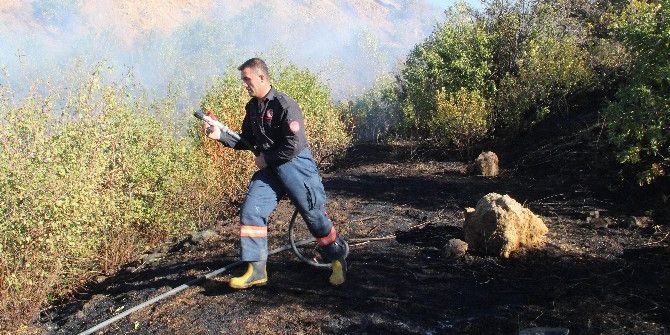 Elazığ’da Orman Ve Bahçe Yangını