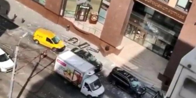 Moskova'da patlama meydana geldi