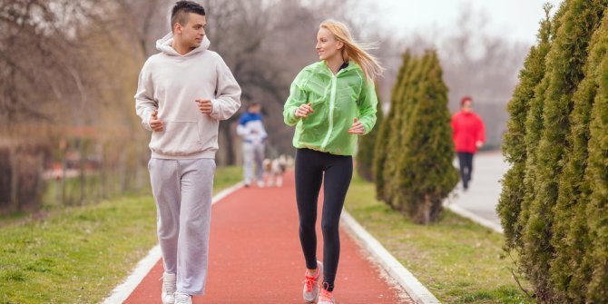 Koşarken veya yürürken virüs kapabilirsiniz