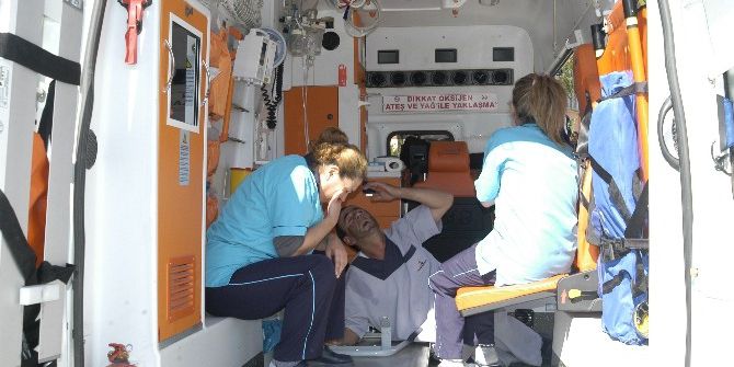 Hastanede Yangın Tatbikatı