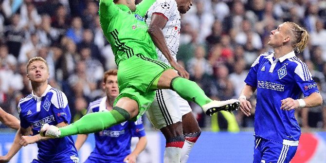 Uefa Şampiyonlar Ligi Beşiktaş 1-1 Dinamo Kiev