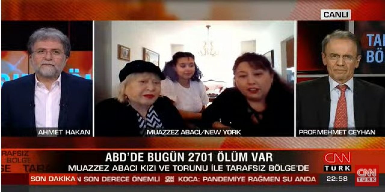 New York’taki Muazzez Abacı’dan Mesaj Var