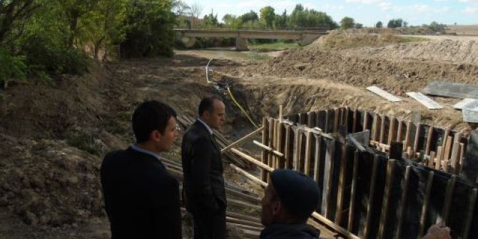 Kaymakam Keskin Alt Yapı Çalışmalarını İnceledi