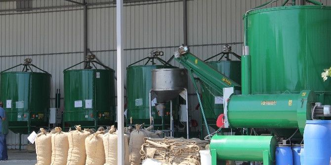 Selde Islanan 105 Ton Fındık Kurutuldu