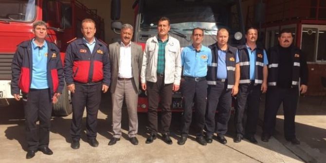 Chp Bilecik Belediye Meclis Üyesi Yeşil’den İtfaiyecilere Ziyaret