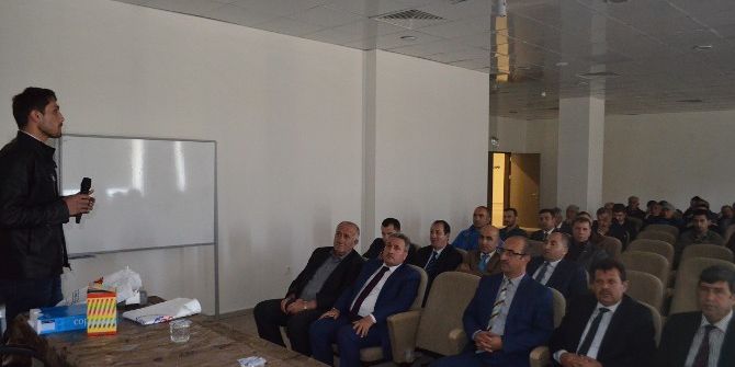 Erzurum Ghsim Personeline İş Sağlığı Güvenliği Eğitimi Verildi