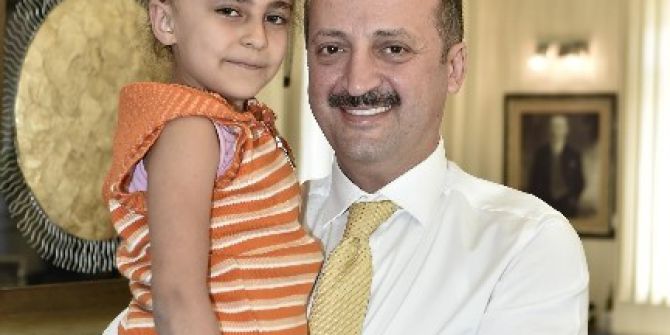 Akgül’e Minik Ziyaretçi