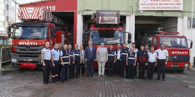 Kesimoğlu İtfaiyeciler Haftası’nı Kutladı