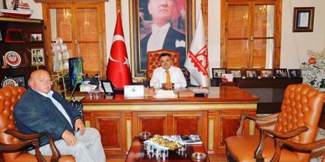 Muhtarlar Derneği Başkanı Çınar’dan Başkan Yağcı’ya Ziyaret