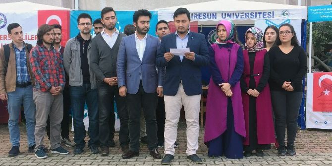 Giresun Tügva’dan Halep’teki Katliama Tepki