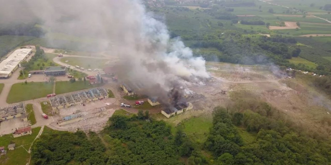 Sakarya'daki havai fişek fabrikasındaki meydana gelen patlamada son durum
