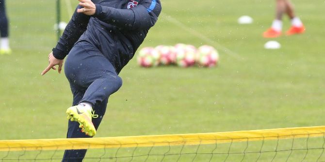 Trabzonspor Yağmur Altında Çalıştı