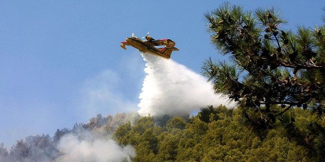 Yangınlara Hava Desteği