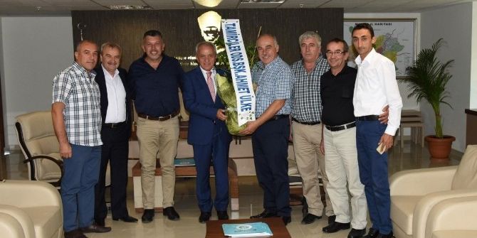 Genel Müdür Coşkun Misafirlerini Ağırladı