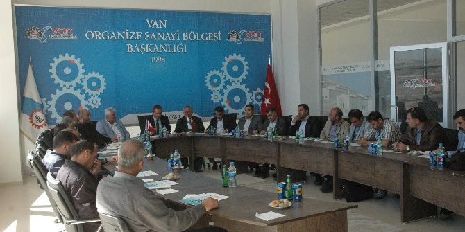 Van Osb’den ’Yatırım Ve Destek Hamlesi’ Açıklaması