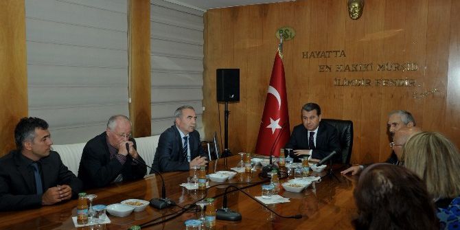 Devlet Su İşleri 3.bölge Müdürlüğünü Ziyaret Eden Vali Çelik;