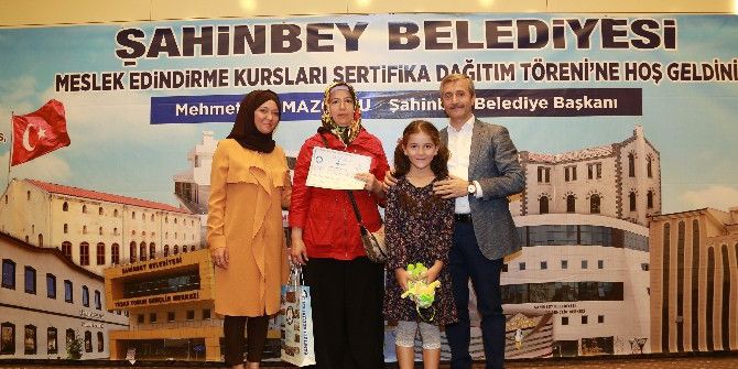 Şahinbey Belediyesi Meslek Sahibi Yapıyor