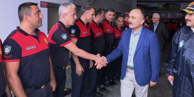 Ordu İtfaiyesi Göreve Hazır