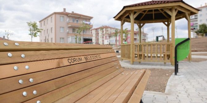 Çorum Belediyesi’nden Her Mahalleye Semt Parkı