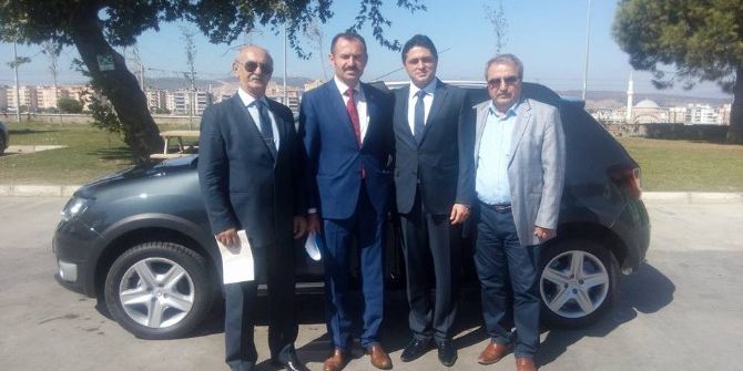 Bayramören Belediyesi’ne İzmir’den Hediye Araç