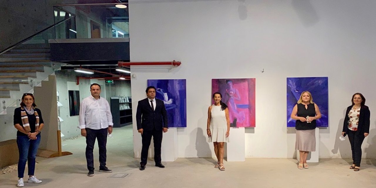 “Pandemi” Adlı Resim Sergisi Açtı