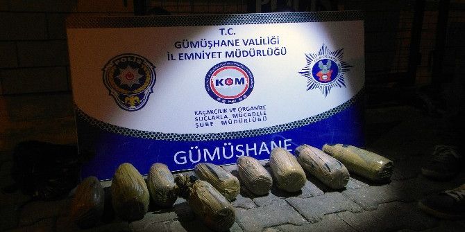 Gümüşhane’de Uyuşturucu Tacirlerine Ağır Darbe
