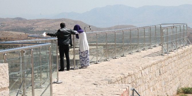 Harput Kalesi’ne Seyir Terasları Yapıldı