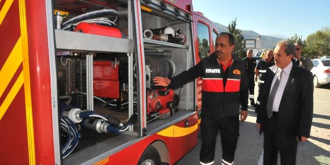 Başkan Akkaya’dan İtfayecilere Ziyaret