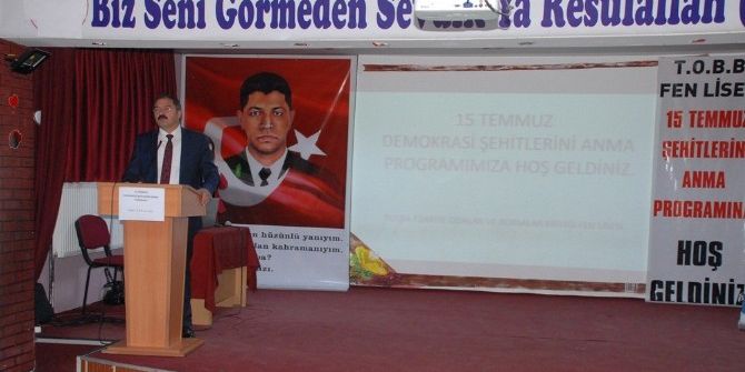 Van’da 15 Temmuz Demokrasi Zaferi Ve Şehitleri Anma Etkinliği