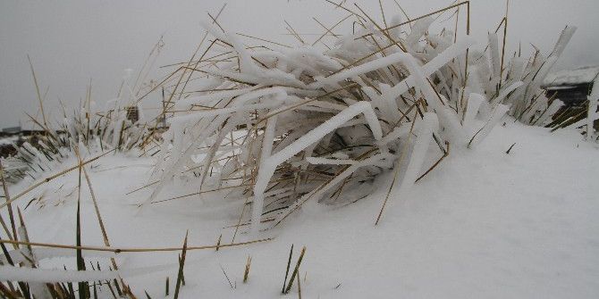 Ardahan’ın Yüksek Kesimlerine Kar Yağdı